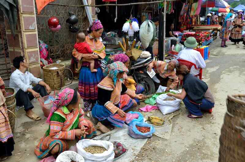 Bac Ha markt